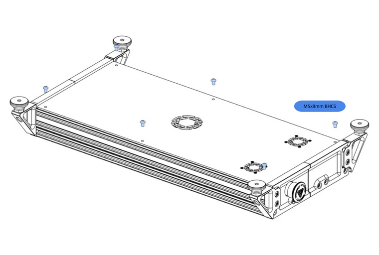 Electronics cover installation