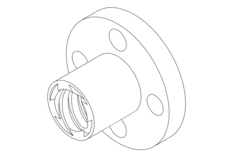 iBrass Lead-screw Nut