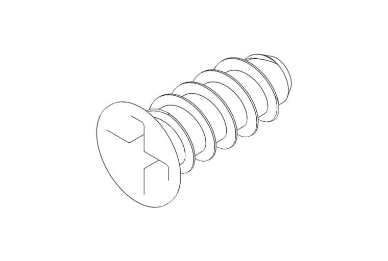 Fan screw CS-1 wireframe