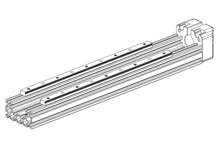 the Y-Axis bearing block is nowhere to be found in this picture